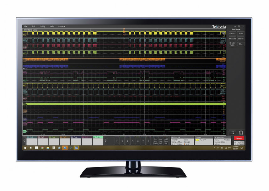 Tektronix kündigt PC-Software TekScope mit erweiterter Multi-Scope-Analyse an